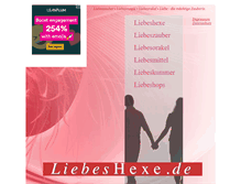 Tablet Screenshot of liebeshexe.de